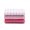 Pink, variant on CSCHome 6PCS Kitchen Striped Dishcloths Cotton Yarn Household Scrubbing Glass Cloth Pot & Dish Cleaning Towel