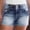 Blue, variant on Denim Shorts for Women Clearance Well-Structured Durable Stretchy Jean Shorts for Women Elastic Trendy Shapely Ladies Denim Shorts Women Dresses on Clearance