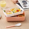 thumbnail image 6 of Bento Lunch Box Reusable 3 Compartment Food Container For School Work Travel Student Lunch Box Food Storage Bags Snack Whole Foods Reusable Bags Small Sandwich Bags Multiple Sizes, 6 of 8