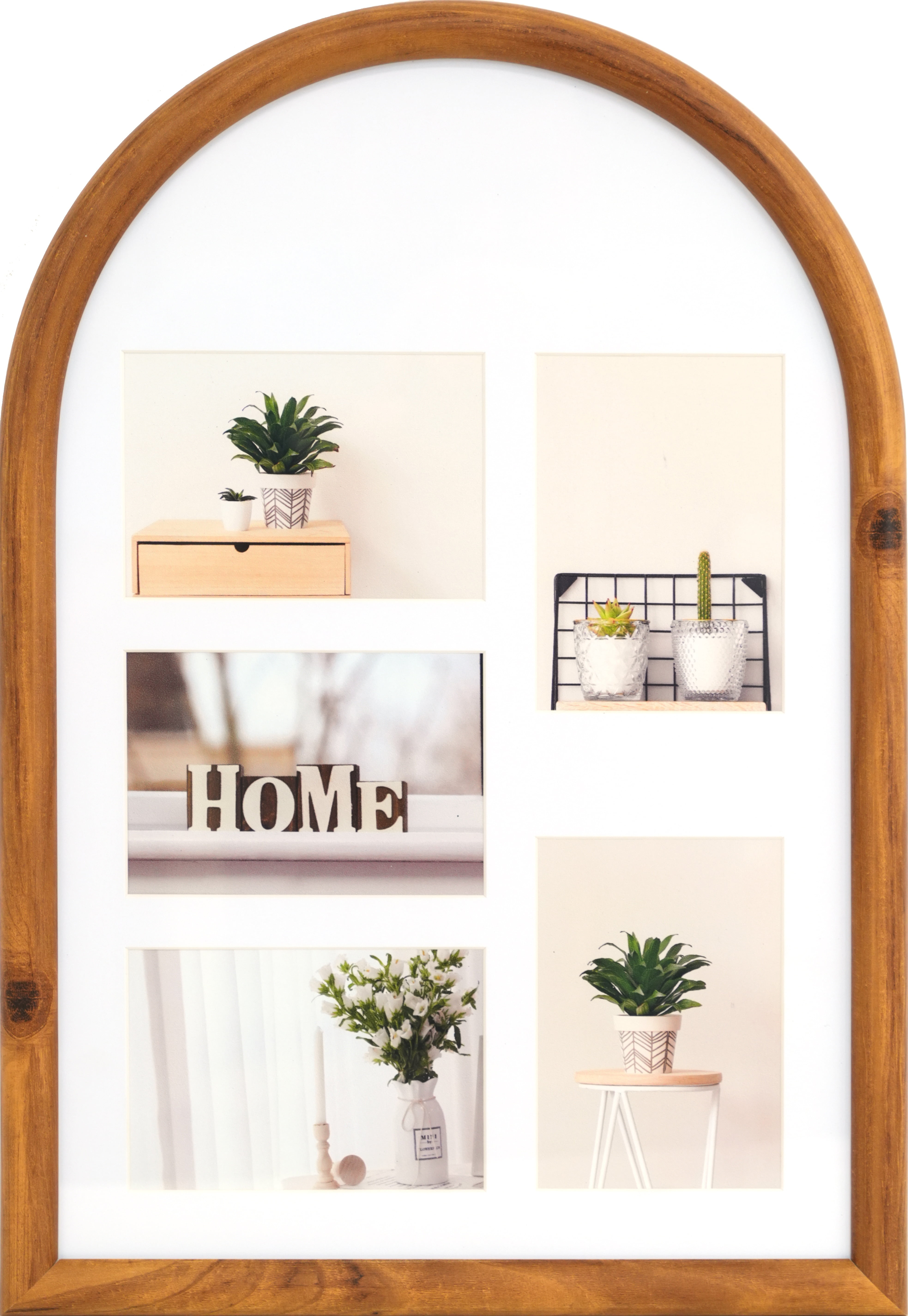 No Brand Home Decor 12'' x 17.5'' 5 Opening Arch Wall Photo Frame, NO BRAND IMPORT EX 12*17.5IN 5 OP ARCH