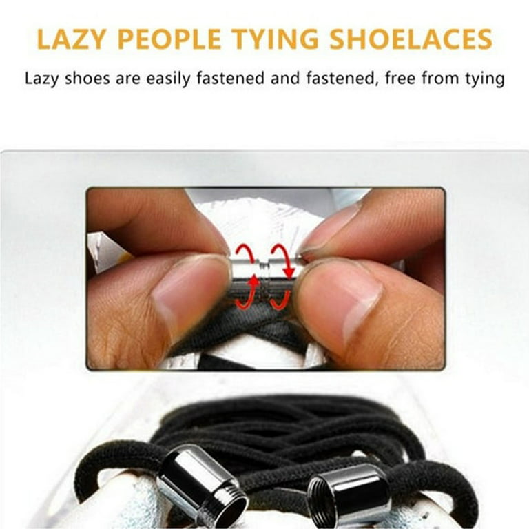 Elastic Shoelaces Metal Capsule Button No Tie Shoe Laces - Buy Elastic  Shoelaces Metal Capsule Button No Tie Shoe Laces Product on