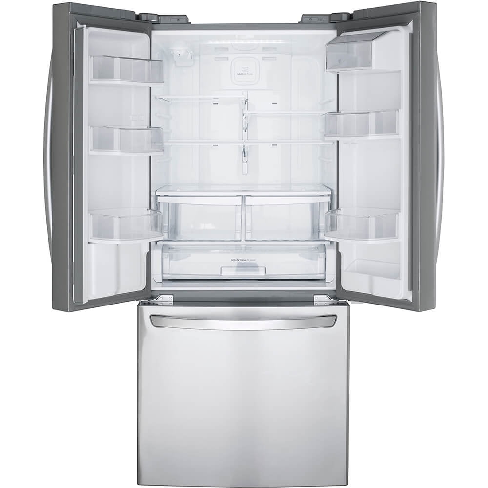 LG LFDS22520S 22 Cu. Ft. Stainless French Door Refrigerator