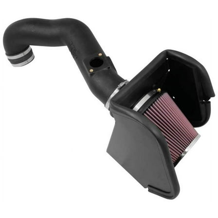 K&N Cold Air Intake Kit: High Performance, Guaranteed to Increase Horsepower fit: 20016-2018 Nissan Titan XD, 5.0L V8 Diesel, 63-6017