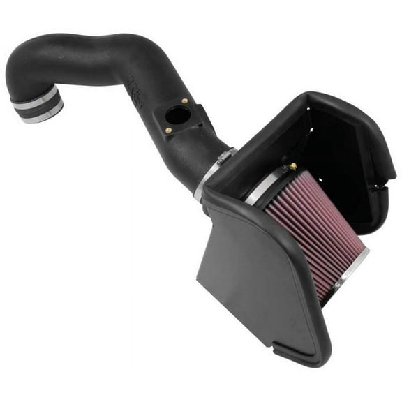 K&N Cold Air Intake Kit: High Performance, Guaranteed to Increase Horsepower fit: 20016-2018 Nissan Titan XD, 5.0L V8 Diesel, 63-6017