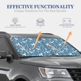 thumbnail image 4 of Easygdp Chien Caniche pour 2 Pcs Pare-Soleil Pliable pour Voiture Pare-Brise avant Protection Solaire pour Voiture, SUV, Camion-Petit, 4 of 6