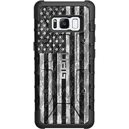 LIMITED EDITION - Authentic UAG- Urban Armor Gear Case for Samsung Galaxy S8 5.8" (NOT for S8 PLUS) Custom by EGO Tactical- US Subdued Flag, Reversed over Digital Camo