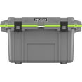 thumbnail image 3 of Pelican 70 qt Hard Sided Thermocooler, Gray and Green, 3 of 7