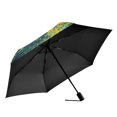 thumbnail image 2 of FORMRS Travel Umbrella Folding Auto Open Close Windproof Rain UV Protection, Blue Mountain, 2 of 8