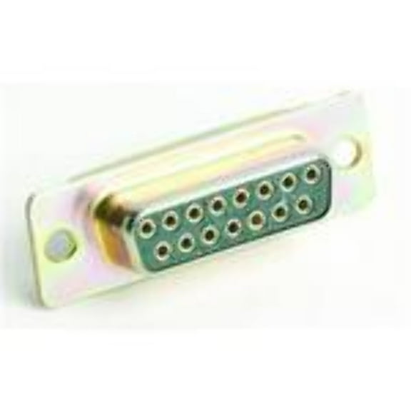 DE-9P Connector D-Subminiature PIN 9 POS 1.37mm Solder RA Thru-Hole 9 Terminal 1 Port