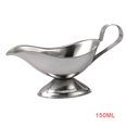 thumbnail image 3 of Seau à Jus en Acier Inoxydable pour Sauce, Rôtissage, Vinaigre, Poivre, Contenant de Service, Outil de Versement, 3 of 8