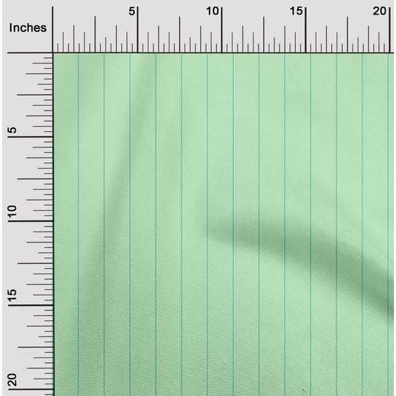 oneOone Cotton Flex Mint Fabric Pin Stripe Craft Projects Decor Fabric Printed By The Yard 40 Inch Wide