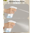 2 Pack Glass Bottles 8 oz, Empty Refillable Containers with Sleeve ...