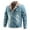 Light Blue, variant on Lovskoo 2024 Mens Winter Coats Botton Dowm Lapel Fleece Lined Thicken Warm Denim Jean Versatile Trucker Jacket Coats Dark Blue