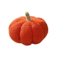 thumbnail image 2 of Cute Halloween Pumpkin Plush Pillow with Soft Cotton Filling, Decorative Stuffed Pumpkin Doll for Sofa Bed Desktop, Thanksgiving Holiday Home Accent, 2 of 6