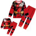 thumbnail image 2 of Kids Deadpool Wolverine Pyjamas Set Long Sleeved T-shirt+pants Costume, 2 of 3