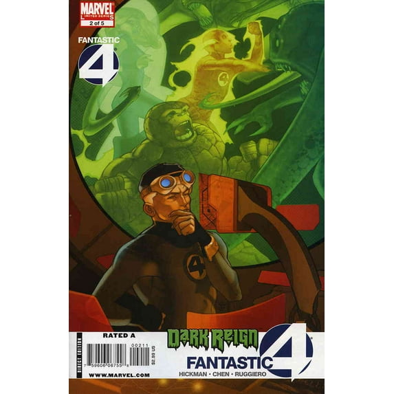 Dark Reign: Fantastic Four #2 VF ; Marvel Comic Book