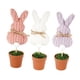 thumbnail image 2 of Conejito de peluche de Pascua,Adornos de mesa de Pascua: adorno de conejito,Conejito de peluche suave de Pascua para decoración de mesa de primavera,Figura de conejo para rellenar, 2 of 9