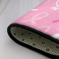 thumbnail image 5 of Breast Cancer Awareness (3) Shaggy Area Rug, Rugs for Living Room Bedroom Non Slip Door Mat Indoor Carpet Machine Washable Nursery Home Decor Floor Mats for Entryway 60x39in-#, 5 of 5