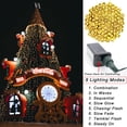 thumbnail image 3 of Zukuco Warm White Christmas Lights, 100 LED 33 ft Twinkle Fairy String Lights with for Indoor Outdoor Decor, 8 Modes Holiday Fairy Lights for Home Yard Patio Party Xmas Tree Decor, 3 of 6