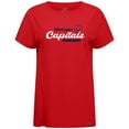 thumbnail image 2 of Women's Levelwear  Red Washington Capitals Influx Monument T-Shirt, 2 of 3