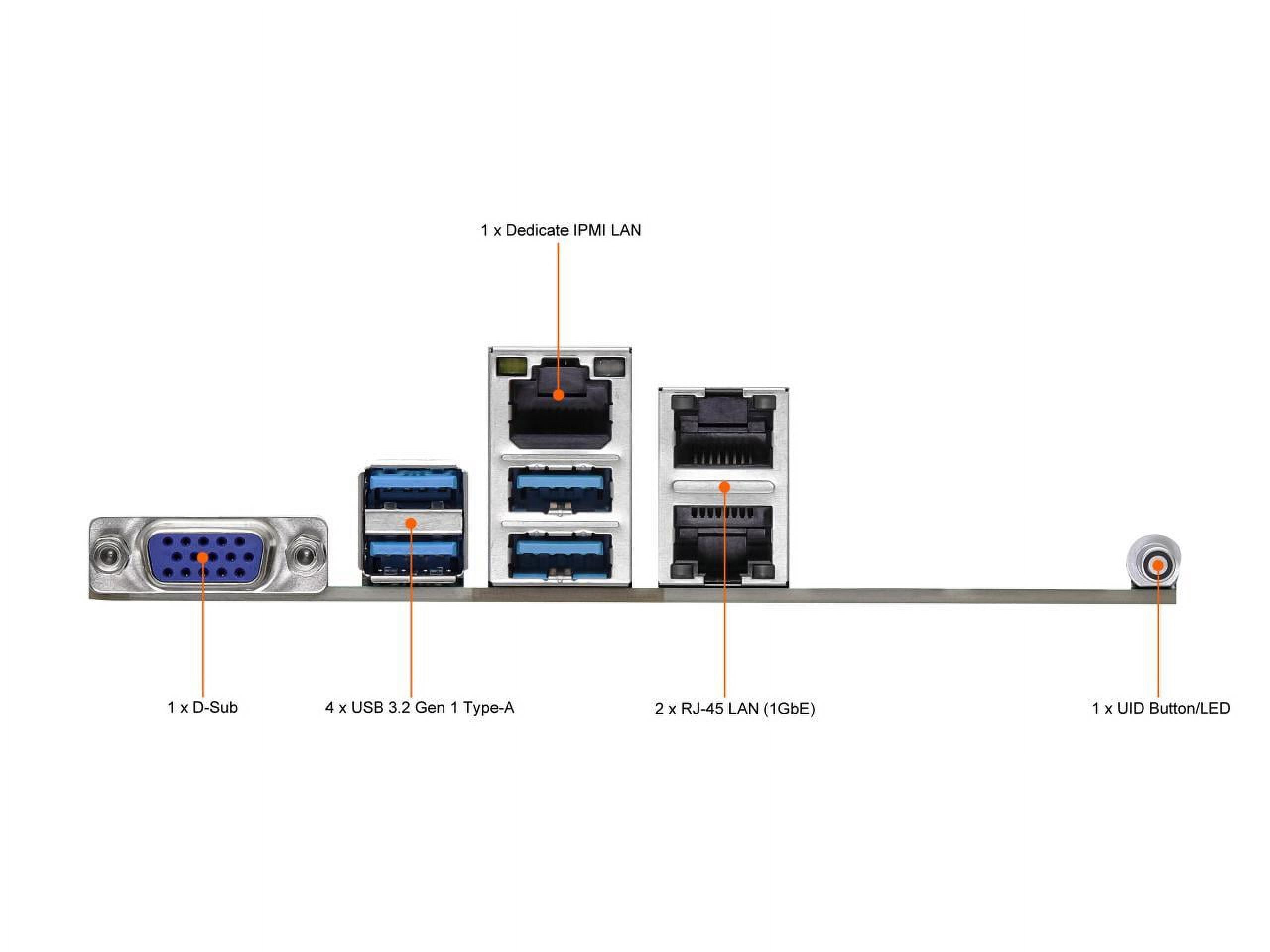 AsRock Rack SPC621D8 ATX Server Motherboard Single Socket P+ (LGA 4189) 3rd Gen Intel® Xeon® Scalable Processors C621A