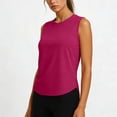 thumbnail image 3 of DAFPZW Women's Sleeveless Tank Tops Crewneck Breathable Lightweight Active Tennis Yoga Shirts Athletic Running Tank Tops, 3 of 7
