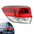 thumbnail image 1 of waltyotur 1-Pack Left Outer Side Brake Tail Light Lamp Assembly For 2017-2019 Toyota Highlander, 1 of 7