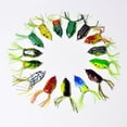 thumbnail image 6 of 20Pcs Rubber Frog Fishing Lures Topwater Bait Hooks 5.5cm/2.1'' With individual Box, 6 of 7