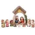 thumbnail image 4 of Set Nacimiento de Jesus Sunnimix 12x Resina Católica Sagrada Familia Figura religiosa, 4 of 8