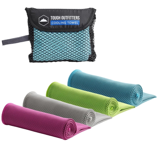 Toalla De Enfriamiento Resistente Para Exteriores – Toallas De Enfriamiento Para Cuello Y Cara – Envoltura De Hielo Y Trapo Para El Sudor Para Acampar, Gimnasio, Yoga Y Deportes – Toalla De Entrenamie