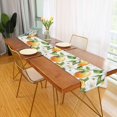 thumbnail image 2 of Yayeee Table Runner 70 inches Long Home Kitchen Dinning Party Decoration, Floral Watercolor Oranges, 2 of 7