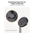 thumbnail image 3 of SwanScout Watch Charger Stand for Garmin Watch Forerunner 165/265/45, Vivoactive 6/5, Instinct 3/2, Fenix, Venu, Tactix, Approach Quatix Series and for Multiple Garmin Watch Devices, SwanScout 505GM, 3 of 10