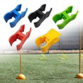 thumbnail image 4 of 10 piezas de hebilla de clip para asta de bandera de entrenamiento de fútbol, conector de bandera de scooter para práctica de advertencia, campo de agilidad al aire libre, voleibol, 4 of 5