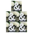 thumbnail image 3 of Qarigey 26 Large Letters Alphabet Lightweight Wall Ornament Props Hanging Wear-resistant Photography for Wedding Party Home Shop Type1 NO1, 3 of 6