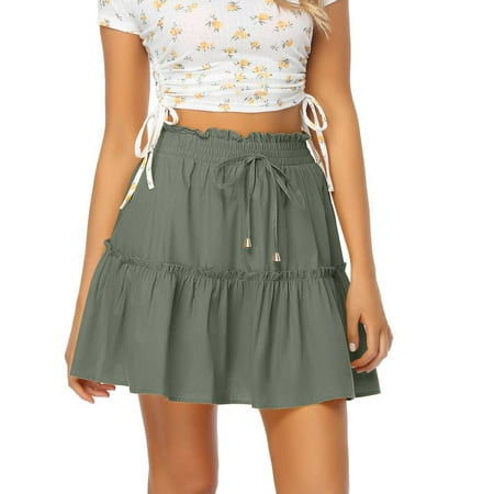 

ZHAGHMIN Black Long Skirt 2023 Skirt Women S Fashion Short Skirt High Waist Elastic Solid Skirt Women S Denim Skirts Womens Skirt Disposable Table Skirts Skirt And Top Set Hoop Skirt Petticoat Plus