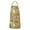 Cute Boxer Dog, variant on Dog Paw Footprint Apron-Garden Aprons for Women with Pockets-Cotton Linen Waterproof Kitchen Cooking Gardening Aprons Adjustable for Kitchen,Cooking,BBQ and Salon 33x27 Inch