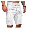 thumbnail image 1 of Pantalones deportivos elásticos de moda informal de verano para hombre Pantalones cortos para hombre, 1 of 6