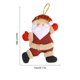 thumbnail image 1 of Bonita decoración navideña, adornos navideños clásicos en miniatura, decoraciones navideñas para interiores, adornos decorativos compactos para Navidad, 1 of 6