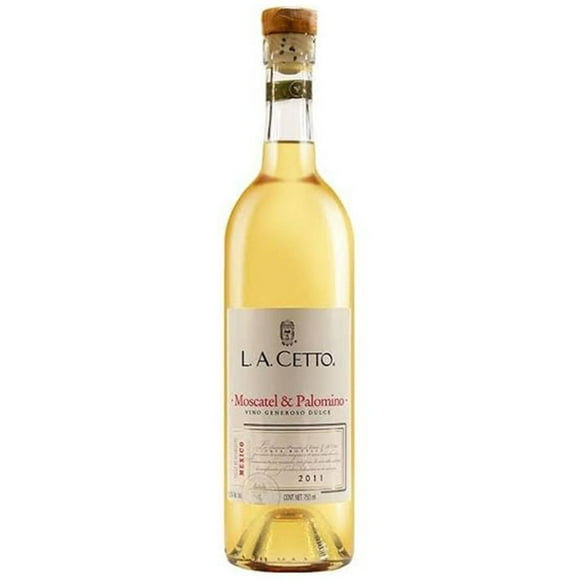 Caja de 6 Vino de Postre L.A. Cetto Moscatel & Palomino 750 ml