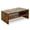 Brown, variant on 2 Tiers Desktop Monitor Stand Riser 20 Inch Printer Stand with Storage Small TV Riser Laptop Wooden Desk Organizer Shelf Bookshelf Maple (Natural Maple, 2 Tiers)