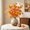 B, variant on Orangide Thanksgiving Decor Artificial Pumpkin and Maple Leaf Bouquet, Fall Harvest Centerpiece for Home, Table, and Mantel Decoration