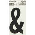 thumbnail image 3 of Hy-Ko Vinyl Letter Reflective & Black White Self-Adhesive2" Pack of 10, 3 of 3
