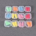 thumbnail image 3 of BRIGHTFUFU 6 cajas de tapones antirruido para los oídos, silenciosos, para dormir, estudiar, dormir, trabajar, viajar y evitar ronquidos (azul, naranja, rosa, amarillo, verde y rojo), 3 of 7