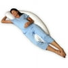 Snoozer Dream Weaver Full Body Pillow, Heavenly Down Microfiber