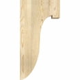 thumbnail image 3 of 6"W x 12"D x 24"H Del Monte Rough Sawn Corbel, Douglas Fir, 3 of 9