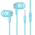 thumbnail image 2 of Joernso L301 Wired Earphone Universal Deep Bass 3.5mm In-ear Earbuds Gaming Headset with Microphone for PC, 2 of 8