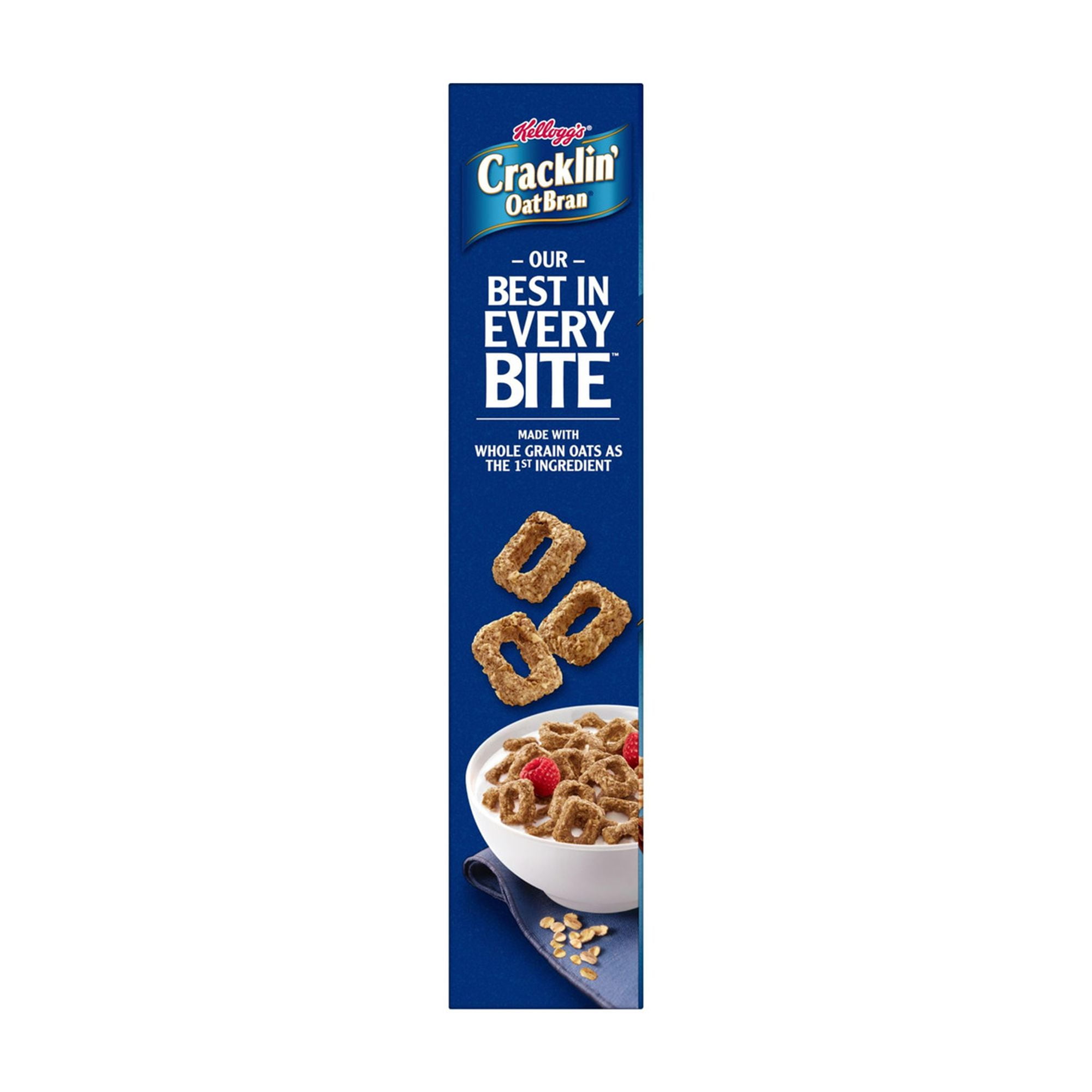 Kellogg's Cracklin' Oat Bran Breakfast Cereal 16.5 oz (Pack of 12)