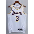 thumbnail image 2 of Hot pressed 2023 nba Los Angeles Lakers No. 3 Davis white classic basketball jersey Gao Jiahui unisex, 2 of 2