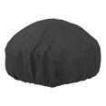thumbnail image 1 of Maoww Housse pour Foyers Protecteur UV Gril BBQ Jardin Pare-Soleil Ajustable Élastique Housse Anti-Poussière Housses de Meubles Cordon d'Ourlet Noir 122x46cm, 1 of 9