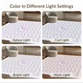 thumbnail image 7 of ODIKA 6'x9' Washable Area Rug Pink Mermaid Kawaii Border Galaxy Shaped Floormat Flowing Dynamic for Queen Size Bedroom, Under Bed, Master Suite, Easy Care, Non-Shedding, 7 of 7